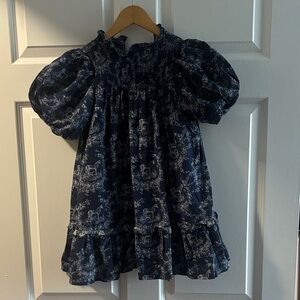 Janie and Jack Navy Blue Kids Casual Dress